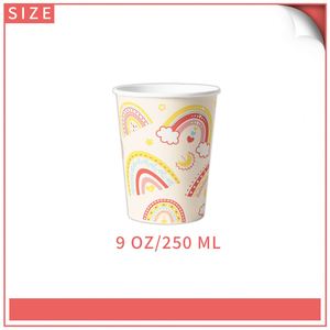 Vajilla de Papel Personalizada Estilo Bohemia para Decoración de Cumpleaños, Platos de Papel para Eventos y Fiestas - Product Image 4