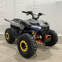 Voiture électrique tout-terrain CE à quatre roues pour enfants, véhicule de plage rechargeable avec fonction de conduite