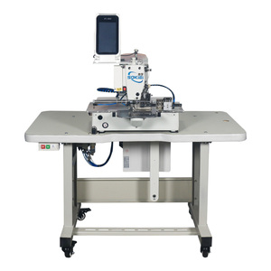 Máquina de Coser Industrial Programable de Cama Plana con Motor Automático y Patrón Computarizado de Una Sola Aguja para Tapicería y Maletas - Product Image 2