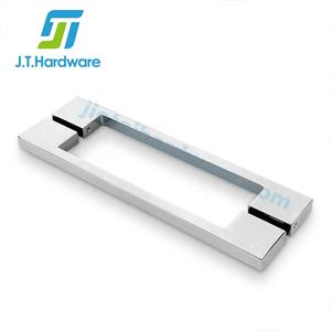 <span class=keywords><strong>Pauli</strong></span> 8277ZN Manija de puerta de vidrio de latón Manija de puerta de doble cara - Product Image 2