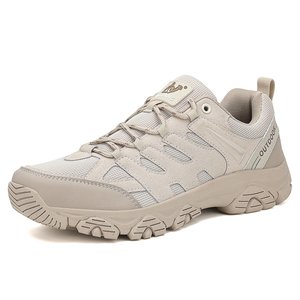 Chaussures de randonnée en plein air pour hommes, antidérapantes, absorbant les chocs, chaussures basses, plates, respirantes, à semelles épaisses, chaussures de sport décontractées pour hommes - Product Image 2