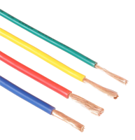 Câble électrique industriel pour bâtiment, conducteur en cuivre nu flexible multibrins, isolé en PVC, 450/750V, 60227 IEC 02 RV