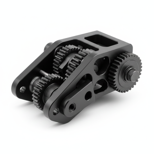 Fresado CNC y Electroerosión por Hilo Confiables, Piezas de Mecanismo de Asiento de Avión de Acero Inoxidable y Aluminio, Anodizado Duro - Product Image 1