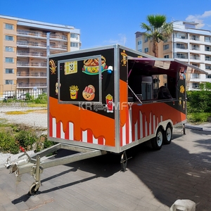 <b>And</b> Snacks Mobile Truck Equipped Concession Catering Beer <b>Tea</b> Food Trailers <b>Coffee</b> Ice Cream With Refrigerator Fryer - Product Image 5
