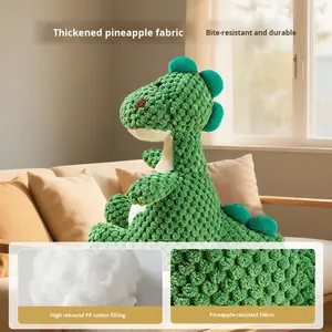 Hippi köpek dayanıklı küçük orta köpekler için peluş oyuncak çiğnemek interaktif köpek kedi arkadaşı PP pamuk doldurma stres giderici için yıkanmış - Product Image 3