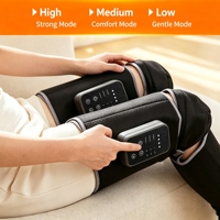 Masseur automatique pour les jambes avec chaleur, compression d'air, contrôle par écran tactile, minuterie, machine de massage pour la relaxation des muscles du mollet