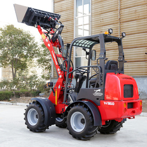 New W1160 Compact European Style <b>Small</b> Front End Bucket Articulated 4 Wheel Drive Cheap for Sale - Product Image 1