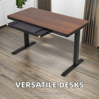 Bureau de travail moderne ergonomique en bois massif, bureau d'ordinateur modulaire avec fonction extensible, conçu pour le confort et la commodité YG YGC-1