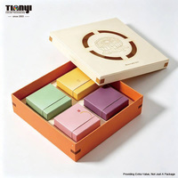 Boîte cadeau personnalisée pour le Ramadan avec coffret cadeau de dattes, boîte rigide avec couvercle et base en papier, impression de logo pour les cadeaux du Ramadan au Moyen-Orient