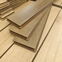 Parquet stratifié en bois HDF imperméable de haute qualité pour l'exportation, 8 mm et 12 mm, avec système de clic, surface mate, ODM OEM