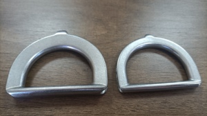 M10 * 50มิลลิเมตรสแตนเลสหล่อ D แหวน Thimble ด้วยตาสำหรับ Shade Sail - Product Image 3