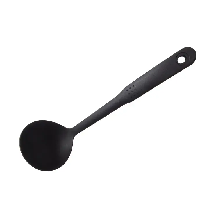 Pinbo concha de sopa de plástico de utensílios de cozinha, concha de nylon para acessórios de cozinha