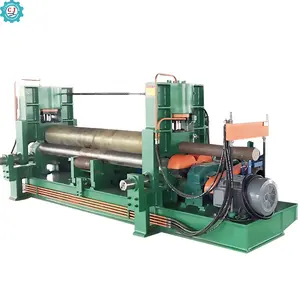 CNC 3 Roll sheet Bending Rolling machine Automatic metal Plate Roller Hydraulic 3 Rolls Plate Bending Machine