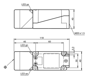 Sensor de Proximidad Inductivo Original Pepperl+Fuchs NBB20-U1-UU, Detección de Posición para Automatización Industrial, Nuevo en Stock - Product Image 6