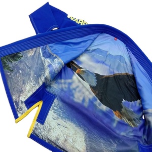 ชุดยิวยิตสูแบบสั่งทำพิเศษปี 2024 สำหรับสไตล์จิวยิตสู ผ้าฝ้าย 380 กรัม ป้องกันการหดตัว พร้อมโลโก้ OEM - Product Image 2