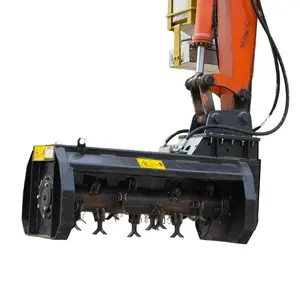 XUVOL XVJ-100CJ Forestry Machinery Factory Customized Hydraulic Brake 7-8 Ton Excavator Grass Cutting Mower Forest Mulcher