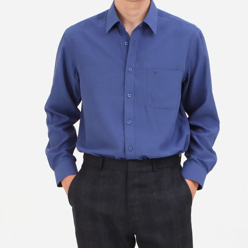 모달/폴리에스터 유행 셔츠 남성용 확인 디자인 맞춤 제작 일반 맞춤 통기성 스트리트웨어 셔츠
