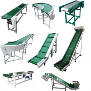 China Fabriek Custom Pvc/Pu Groene Vlakke Band Transportband, Materiaal Behandeling Transportbanden - Product Image 1