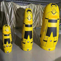 Mur humain gonflable pour l'entraînement au football, équipement auxiliaire, cible de simulation sans obstacle pour le tir, mannequin pour le basketball et le volleyball
