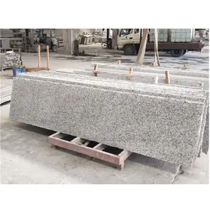 G603 Granit-Treppen Steine flammende Oberfläche Sesamgrau Granitfliese 600 × 600 Für Außenbereich Boden Wandverkleidung Dekoration