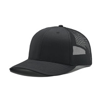Casquette Trucker 6 Panneaux en Gros avec Visière Préformée, Dos en Maille, Fermeture à Boucle, Casquette de Sport, Support pour Patch Personnalisé et Broderie de Logo, Échantillon Disponible