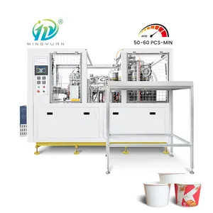 2023 Hot Selling Full Automatische Fabricage Popcorn Cup Papier Emmer Machine Papier Kom Machine Machine Prijs