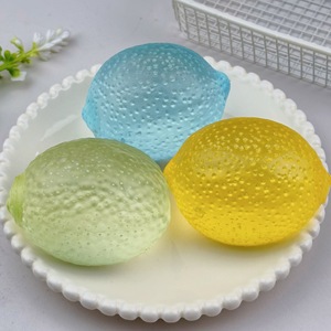 Best-Selling Premium TPE Maltose Lemon Squishy Stress <b>Ball</b> Realistic Fruit <b>Squeeze</b> Toy for Stress Relief Ages 8+ - Product Image 1