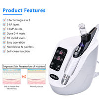 Appareil de mésothérapie sans aiguille portable, pistolet de mésothérapie nano pour hydrater la peau, machine d'injection de mésothérapie