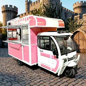 Camion de restauration rapide XCEGO, remorque alimentaire mobile, taille personnalisée, structure en acier Q235B, zéro émission, peinture automobile, restaurant alimentaire - Product Image 1