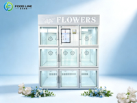Distributeurs automatiques de fleurs en vente 24h/24, distributeur automatique de bouquets de fleurs personnalisés, machine à fleurs