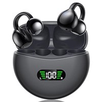 Écouteurs sans fil à oreille ouverte avec étui compact, 8h de musique, contrôle tactile, produits tendance, pour la musique et le sport, étui numérique compact