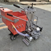 Machine de marquage routier thermoplastique durable à batterie 48V pour le marquage des lignes autoroutières