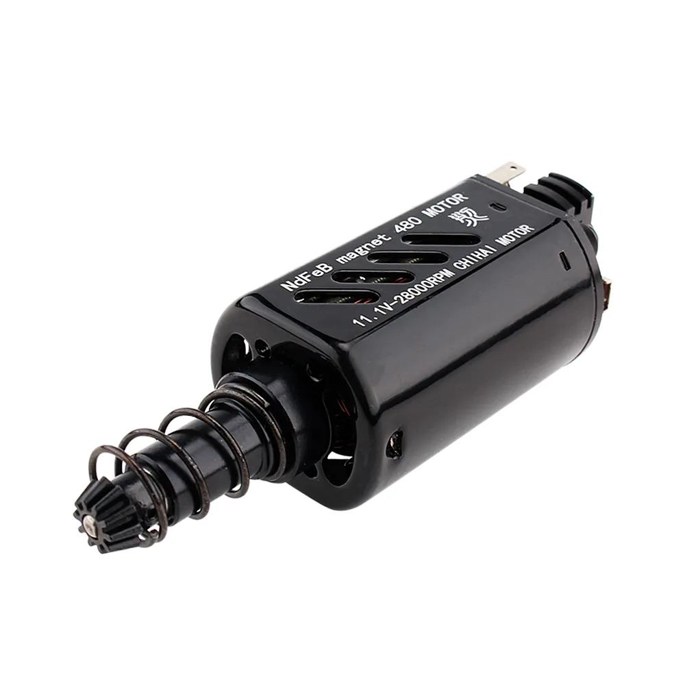 Chihai motor CHF-480WA-7019G cnc 19tpa 28000rpm, motor de torque para airsoft aeg gel m4/m16/mp5/g3/p90 ak g36