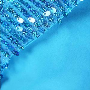 Costume <span class=keywords><strong>Elsa</strong></span> <span class=keywords><strong>Reine</strong></span> <span class=keywords><strong>des</strong></span> <span class=keywords><strong>Neiges</strong></span> 2 pour filles, robe à manches longues bleue et rose à paillettes, robe d'Halloween pour filles inspirée de films et de séries télévisées - Product Image 6