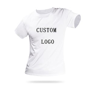 Men's Cheap <strong>Plain</strong> O-Neck <strong>White</strong> Blank T <strong>Shirts</strong> for Printing - Product Image 2