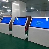 Terminal interactif tout-en-un à écran tactile horizontal, ordinateur de libre-service, machine publicitaire Android