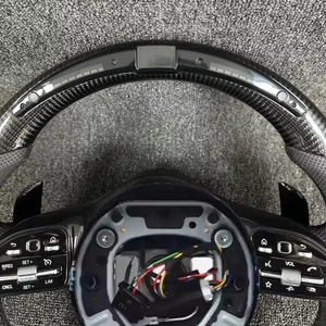 Volante Sportivo in Fibra di Carbonio con LED JIANSHAN per C63/E/W213/W204/W205/G55/CLA45/W231/W172/W218/W166 - Impugnatura da 40mm - Product Image 5