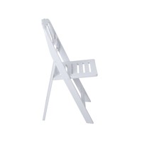 Chaise pliante Napoléon en résine pour événements et fêtes, style moderne, durable, avec assise rembourrée, empilable, vente en gros