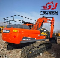 Excavatrice Doosan DX300LC d'occasion de haute qualité, faible nombre d'heures de travail, pelle lourde de 30 tonnes d'occasion en stock pour le marché mondial