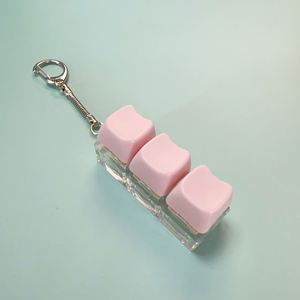 Custom Cat Claw <b>Keyboard</b> Decompression Tester Decompression Keychain 4 Keycap Keychain Custom - Product Image 5