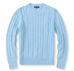 Maglione Pullover da Uomo di Lusso in Lana Morbida Lavorata a Maglia, Personalizzato all'Ingrosso con Logo Ricamato di Alta Qualità - Product Image 2