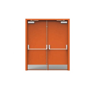 Hueco de acero de metal a prueba de fuego contra fuego puerta con certificación UL - Product Image 1