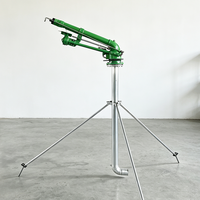 Irigasi Pertanian Murah, Penyangga Tripod Baja Anti Karat 2" Sambungan Flens Tinggi 1.1m untuk Sprinkler Rain Gun
