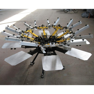 <span class=keywords><strong>Kit</strong></span> de machine de sérigraphie rotative manuelle 8 couleurs 8 stations - Product Image 5