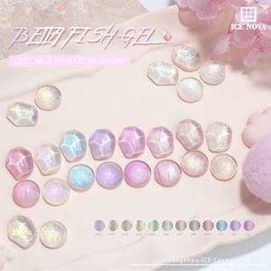 ICE NOVA VIP <span class=keywords><strong>Betta</strong></span> Peixe Polonês Gel Novo Verão Sonhador Aurora Galaxy Camaleão Sereia Princesa Fine Flash Hema Grátis - Product Image 6