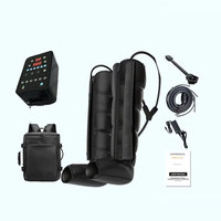 Système de récupération par compression d'air Phenitech, appareil professionnel séquentiel pour la massothérapie, bottes de récupération pour les pieds et les jambes