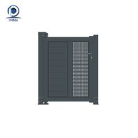 Puerta Corredera de Madera Compuesta Rústica Personalizada Prima con Herrajes de Rodillos para el Perímetro de Casas de Campo