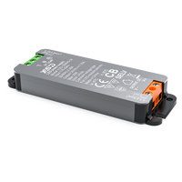 Controlador LED IP20 Triac/0-10V/1-10V, Regulable por Triac, Impermeable, Fuente de Alimentación LED de 12V 24V, Serie CL, 30-300W, Salida Dual