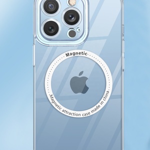 เคสไอโฟน 13 หรูหรา แบบใส TPU แม่เหล็กดูดติด ป้องกันการกระแทก สำหรับ iPhone 14 Pro  รองรับ Magsafe - Product Image 5