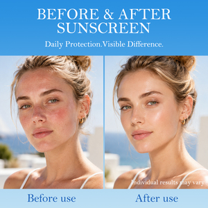 ครีมกันแดดเซราไมด์กลีเซอรีน สูตรเฉพาะสำหรับแบรนด์ส่วนตัว (OEM) SPF50+ ปกป้องผิวจากรังสี UVA UVB ทุกย่านความถี่ เนื้อบางเบา ซึมซาบเร็ว - Product Image 4
